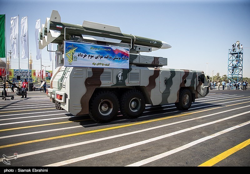 3rd Khordad missile system launcher used in Iran air defense systems analysis