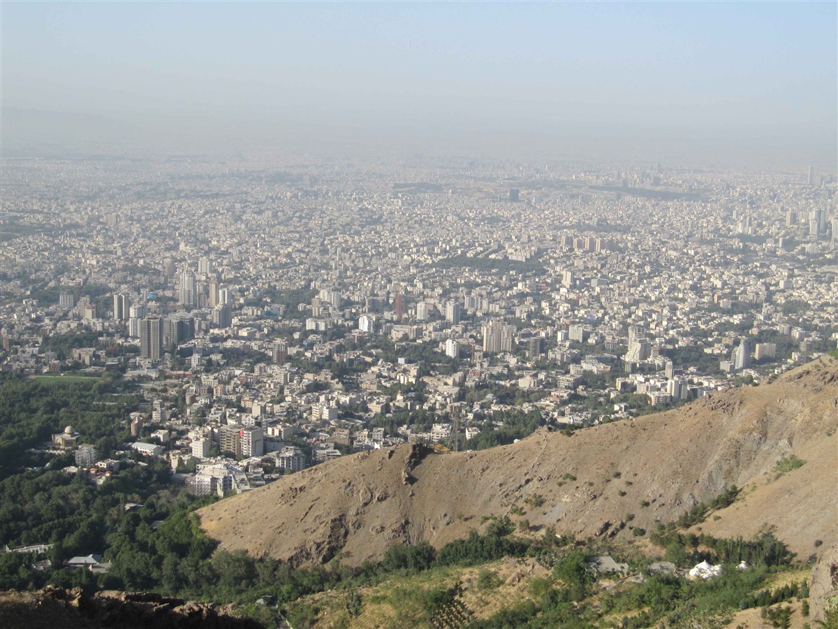 Northern Tehran city view relevant to iran ceasefire conditions and public risk sentiment